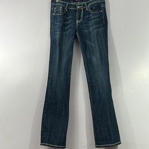 Vigoss Women's Boot Cut Jeans - Dark Blue 
size 1/2, 26